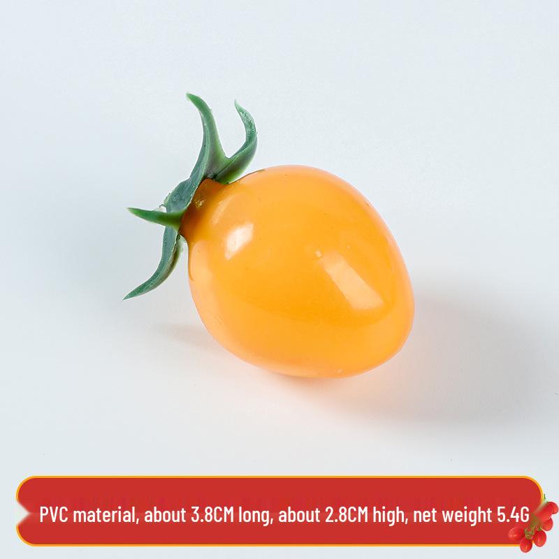 Seven-Color Foam Cherry Tomato Simulation for Display & Photography