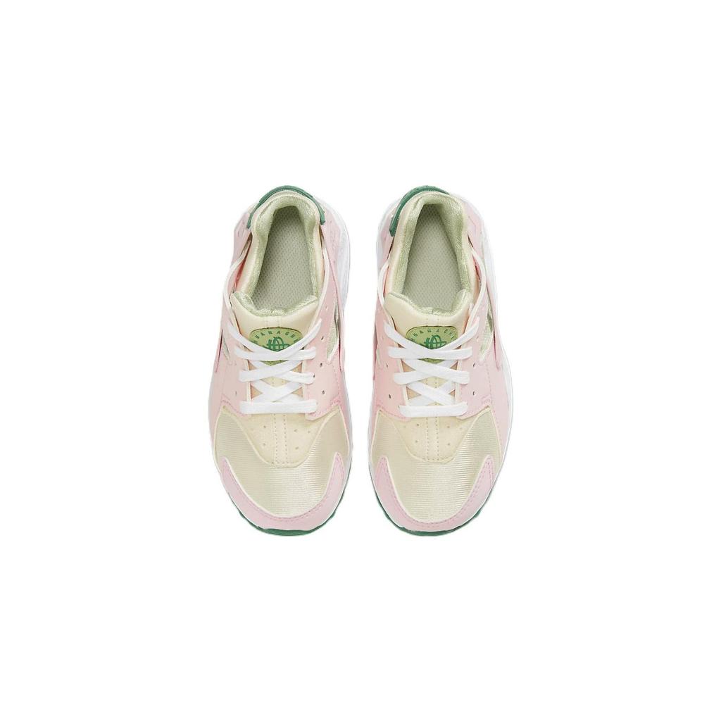 Nike Huarache Run SE Retro Low Top Kinder Laufschuhe Kinder Sneaker Rosa Grün DQ0518-600
