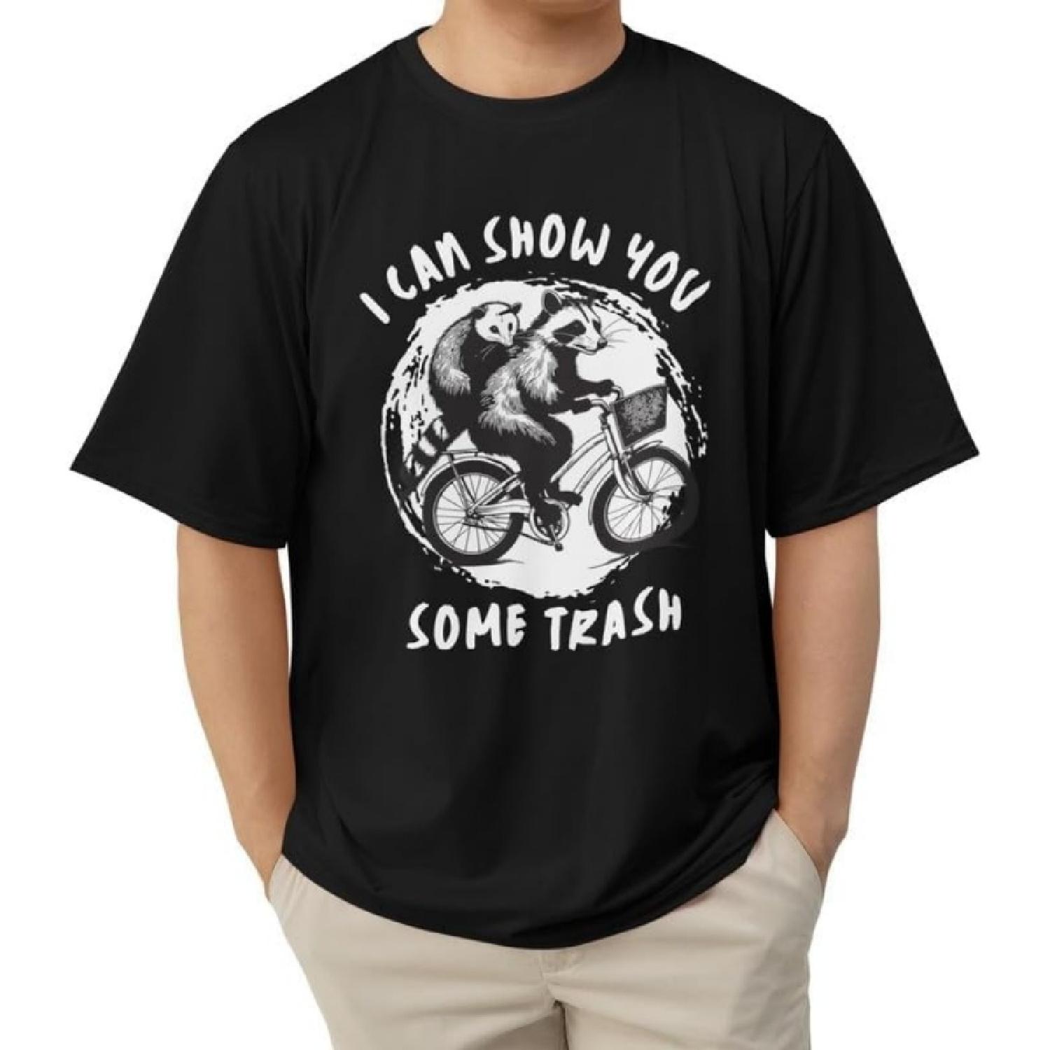 InnoBeta Raccoon Gifts for Men, Funny Adults T-Shirt for Birthday, Christmas S