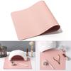 Nail Art Table Mat Pink Beauty Nail Pad Leather Soft Display Nail Practice Anti-slip Pad Nail Armrest Cushion