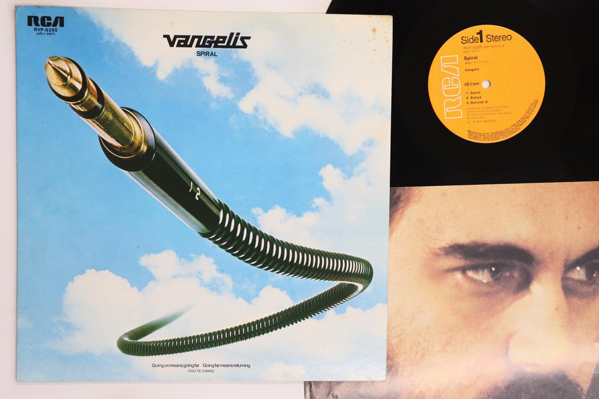 

LP Record VANGELIS Spiral RVP6265 RCA 1978 Japan Rock Used