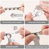 Stainless Steel Charm Bracelet Fit 9mm Bracelet Charm Bracelet Link  Making DIY Jewelry