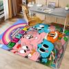 The Amazing World of Gumball1 Printed Absorbent Washable Carpet, Non-Slip Bathroom Mats, Kitchen Rugs, Yoga Mat,Living Room Entrance, Camping Picnic R