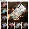 For Samsung Galaxy A14 A24 A34 A54 5G Case Luxury Tempered Glass Hard Back Covers for Samsung A54 5G Cases Fundas GalaxyA34 5G