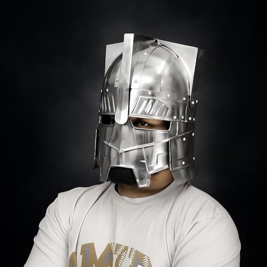 Ancient Dwarven Battle Helm  LOTR Fantasy Armor Replica for , Cosplay  Medieval Warrior