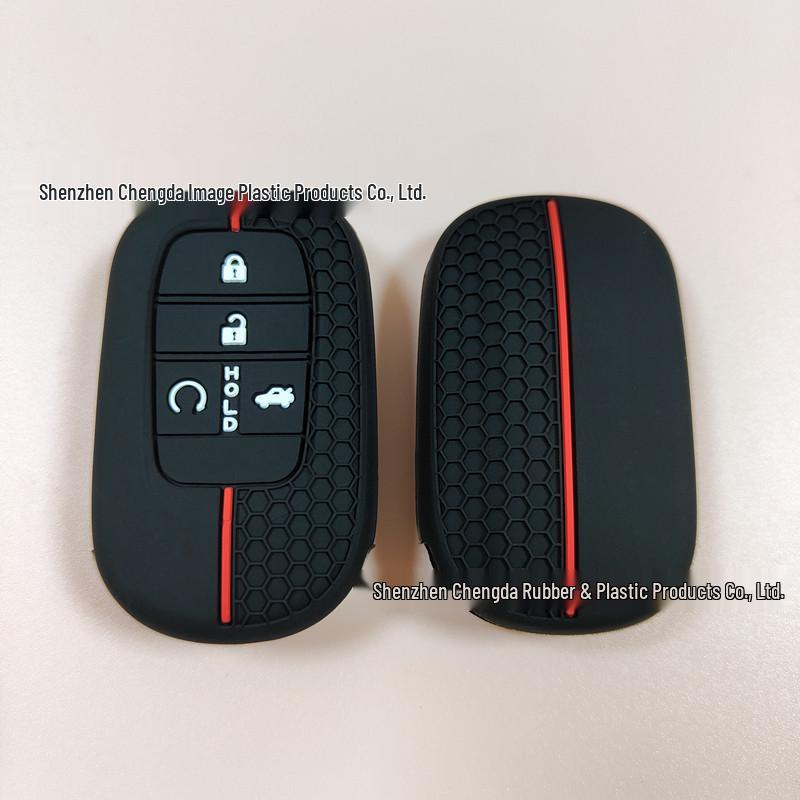 Silikon Waben Schlüsselabdeckung für Honda Accord, CRV, Civic, Fit, Odyssey, Geely, XR-V
