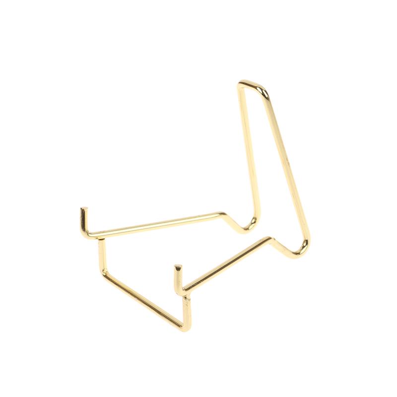 1Pc Metal Arm Display Stand Easel For Gemstone Mineral Home Decor Minerals Fossils Rocks Geode Display Stands Holder