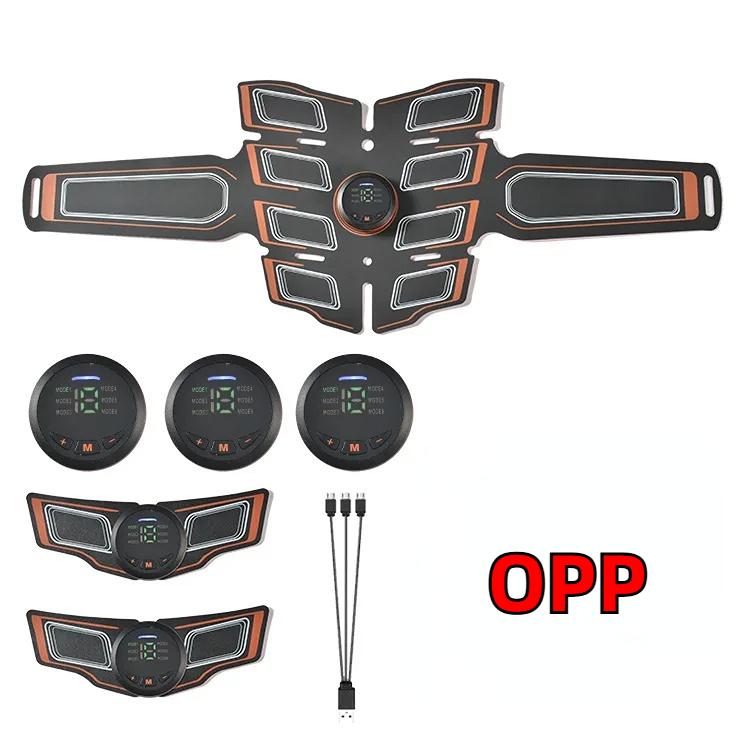 EMS Abdominal Trainer Portable Electronic Muscle Stimulator for Toning Abs Back Body Fitness Equipment