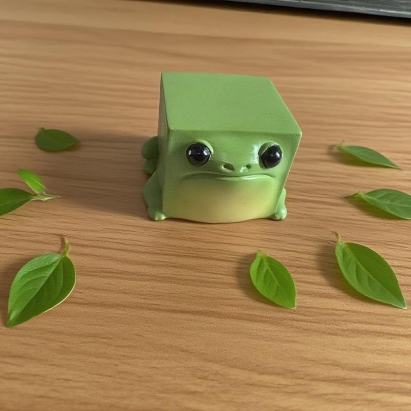 Ugly Cute Frog Mini Statue Funny Crafts Frog Resin Figurine Garden & Home Decor Sculpture Home Office Ornament Unique Gift