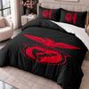 Benfica 3Pcs Bedding Set Duvet Cover With Two Pillowcases For Bedroom Home Decoration