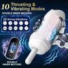 2026 Automatic Male Masturbation Cup Sucking Vibration Penis Oral Machine Suction Blowjob Masturbator Real Vagina Vacuum Sex Toys Increase Erection