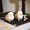 Handmade Wooden Lamb Figurine Cute Mini Animal Desktop Decor Gift for Kids