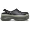 Crocs Fashion Comfortable and Fashionable Hole Shoes Unisex Black