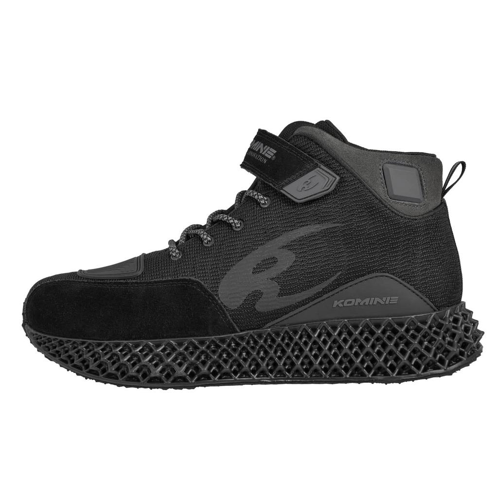 KOMINE 3D Printed Air Riding Shoes for Size cm BK-095 Motorcycles, 26.5