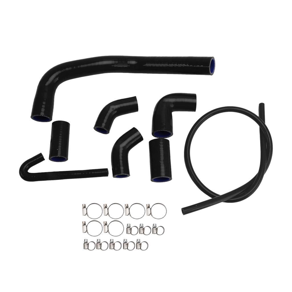 Silicone Radiator coolant Hose For Ducati Streetfighter V4 V4S 2020-2025 Black