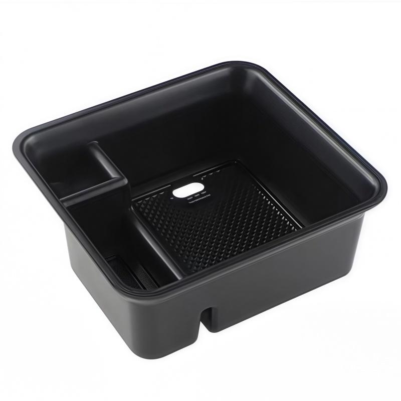 Car Armrest Storage Box Tray For Volkswagen Vw T-Cross Tcross  -  Abs Car Container Organizer Accessories