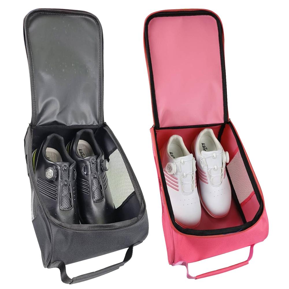 Golf Shoe Bag Breathable Lightweight Portable Carry Case Sports Shoe Storage Bag