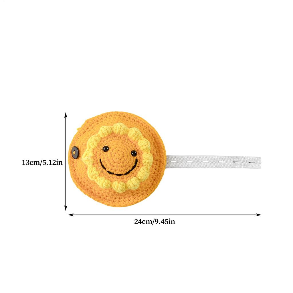 Turtle Sweater Sunflower Design Warm Knitted Costume With Adjustable Elastic Strap Pet Costume Sweater For Small Animal Winter