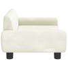 Kids  Sofa Cream 70 x 45 x 33 cm Velvet