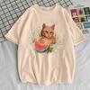 Funny Cat T Shirt Teen 2000s Retro Punk Pastel Hip Hop Anime Tshirt Aesthetic Graphic Anime Harajuku Korean Clothes Hip Hop