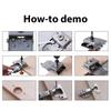 Positioning Door Hinge Template Hinge Installation Hinge Slotting Locator Hole Guide Jig  Carpenter