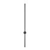 Wall Lamp Vinto LED Black Sanded Alu Italux Wl-73526-90-4K-Bl