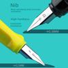 "Colorful Student Fountain Pen with Replaceable Ink Capsule for Calligraphy and Correct Writing Posture"
