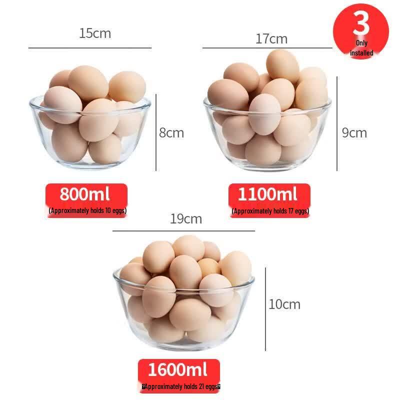 Biaoxing Heat-Resistant Glass Mixing Bowl