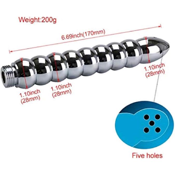 Bathroom Handheld 2M Shower Hose Enema Douche Bidet Cleaning System Kit