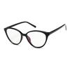 New unisex round cat eye glasses for men women pc frame glasses plain glasses Nearsighted Eyewear Glasses -1.0 -2.5 -2.0