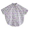 DIMANAF 2026 Plus Size New Summer Women Blouse Shirt Short Sleeve Fashion Print Floral Casual Loose Cotton Lady Tops Shirts