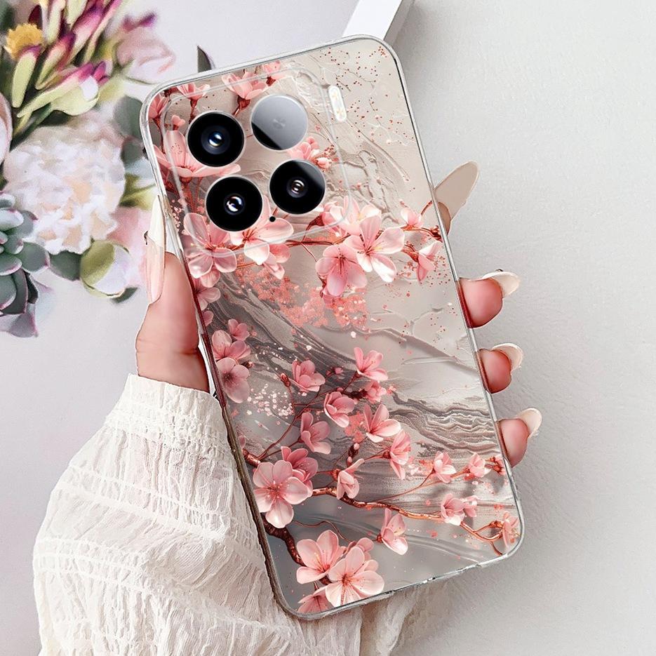 For Xiaomi Mi 15 Pro 5G Case New Luxury Painted Cover Soft Silicone Phone Case For Xiaomi 15 Pro Mi15 5G Back Cover Fundas Coque