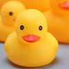 with Squeeze Sound Yellow Duck Baby Bath Toys Float Little Yellow Duck Water Toy  Fun Gifts