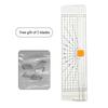 A4 Unidirectional Paper Cutter Accurate Safe Cutting With 5 Extra Blades Cuts 10 Sheet At Once For Craft Scrapbooking Office Use
