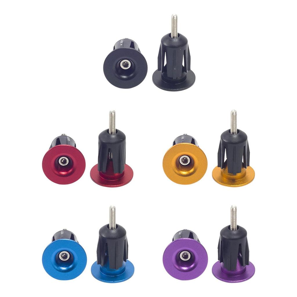 Bicycle Handlebar End Plugs Kit for Comfort