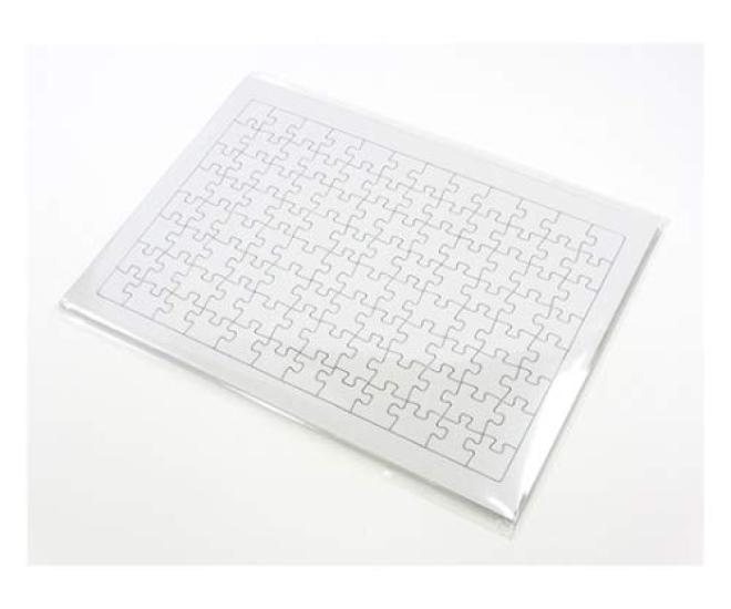 

Jigsaw Puzzle A (96 pieces) [Craft kit that lets you create your own original puzzle just by drawing a picture]