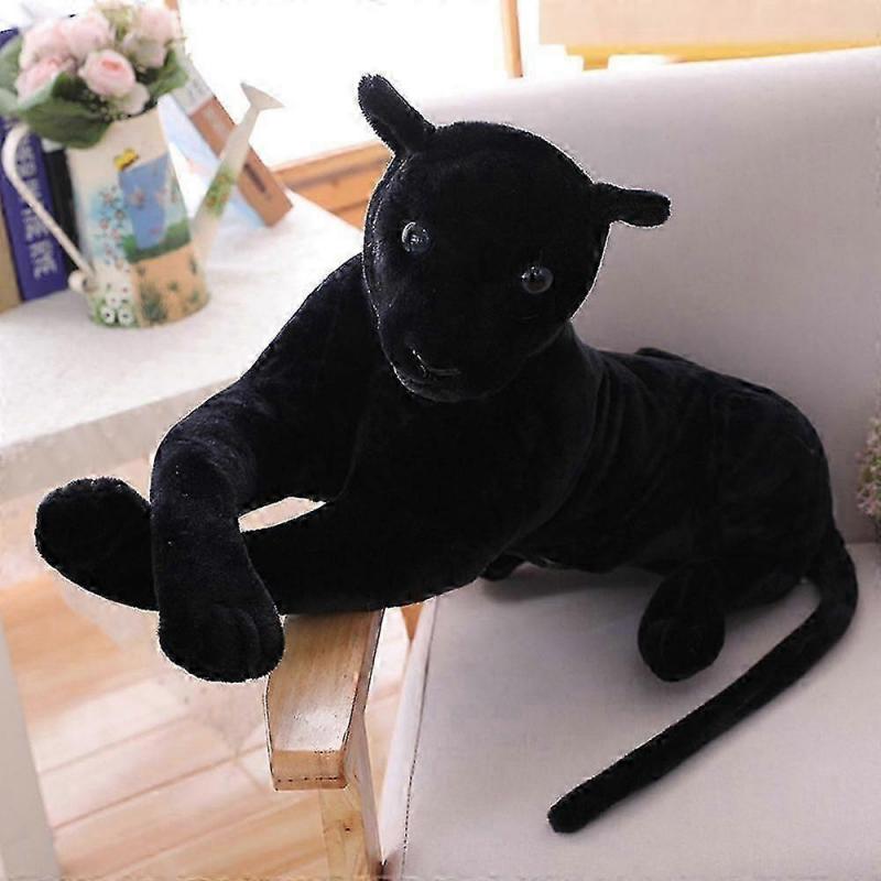 Deluxe Paws Large Black Panther Realistic Stuffed Plush Soft Toy 100cm  Xi