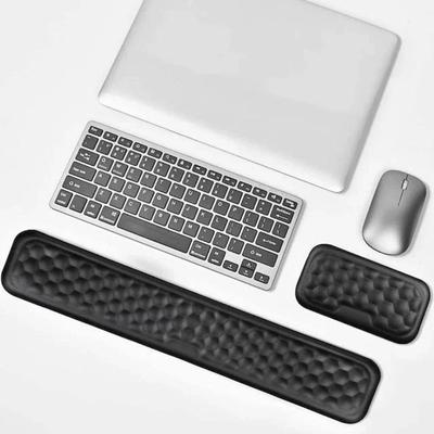 Creative Ergonomic Mouse Pad Memory Foam Anti-slip Wristband Mouse Mat Wrist Rest Soft Keyboard Hand Cushion