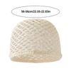 Cappello lavorato a maglia traforato Cappello all'uncinetto traforato Berretto alla moda Donna