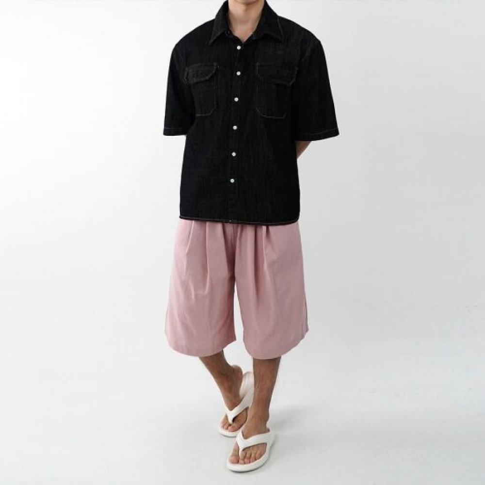 Onl Men S Linen 7 8 Bermuda ShortS White Mpn