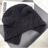Fashionable And Versatile Warm Pullover Woolen Hat For Women , Plush And Cute Knitted Hat