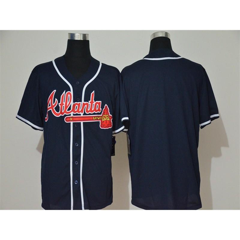 Mens Atlanta Braves 13 Embroidered Baseball Jersey Unisex Sportswear Running Gym Casual Wear