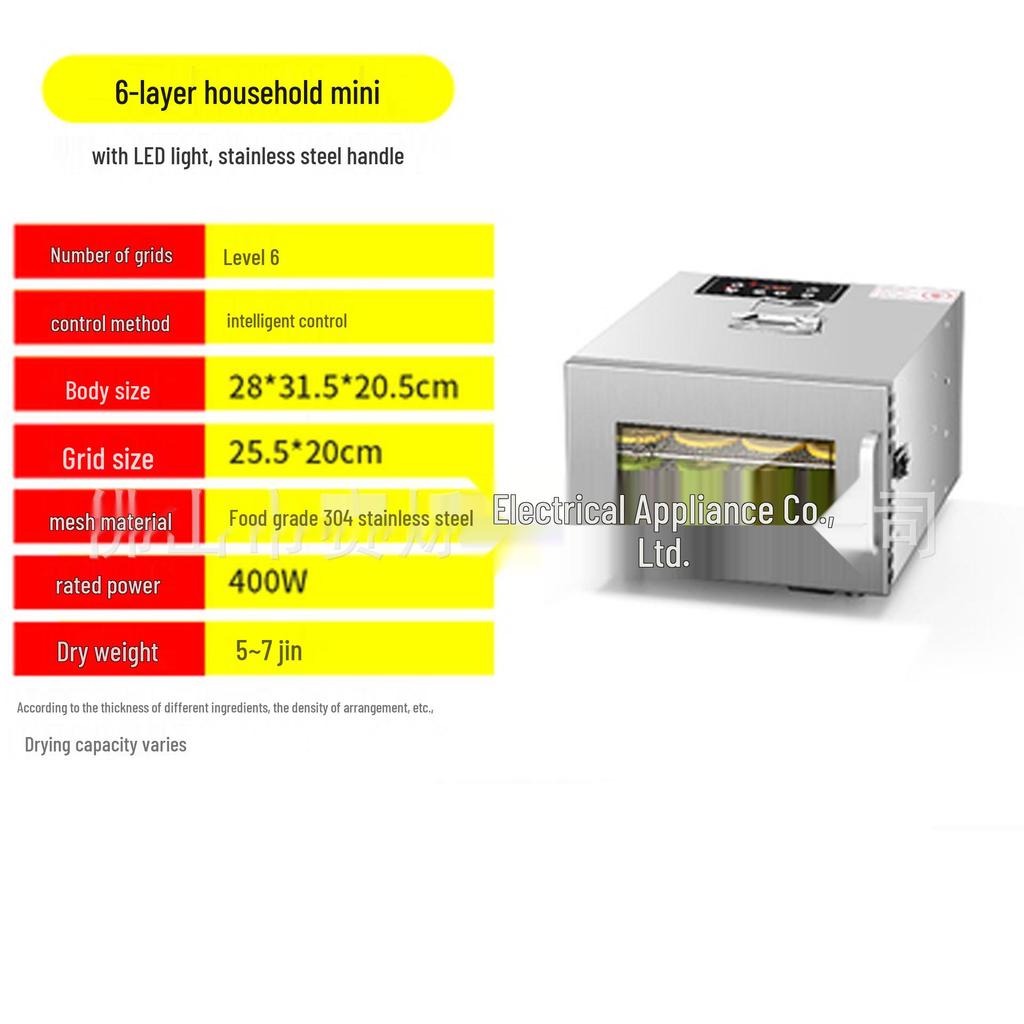 Large-Capacity Commercial Food Dehydrator for Pet Snacks, Fruits, Vegetables, Fish, and Shrimp