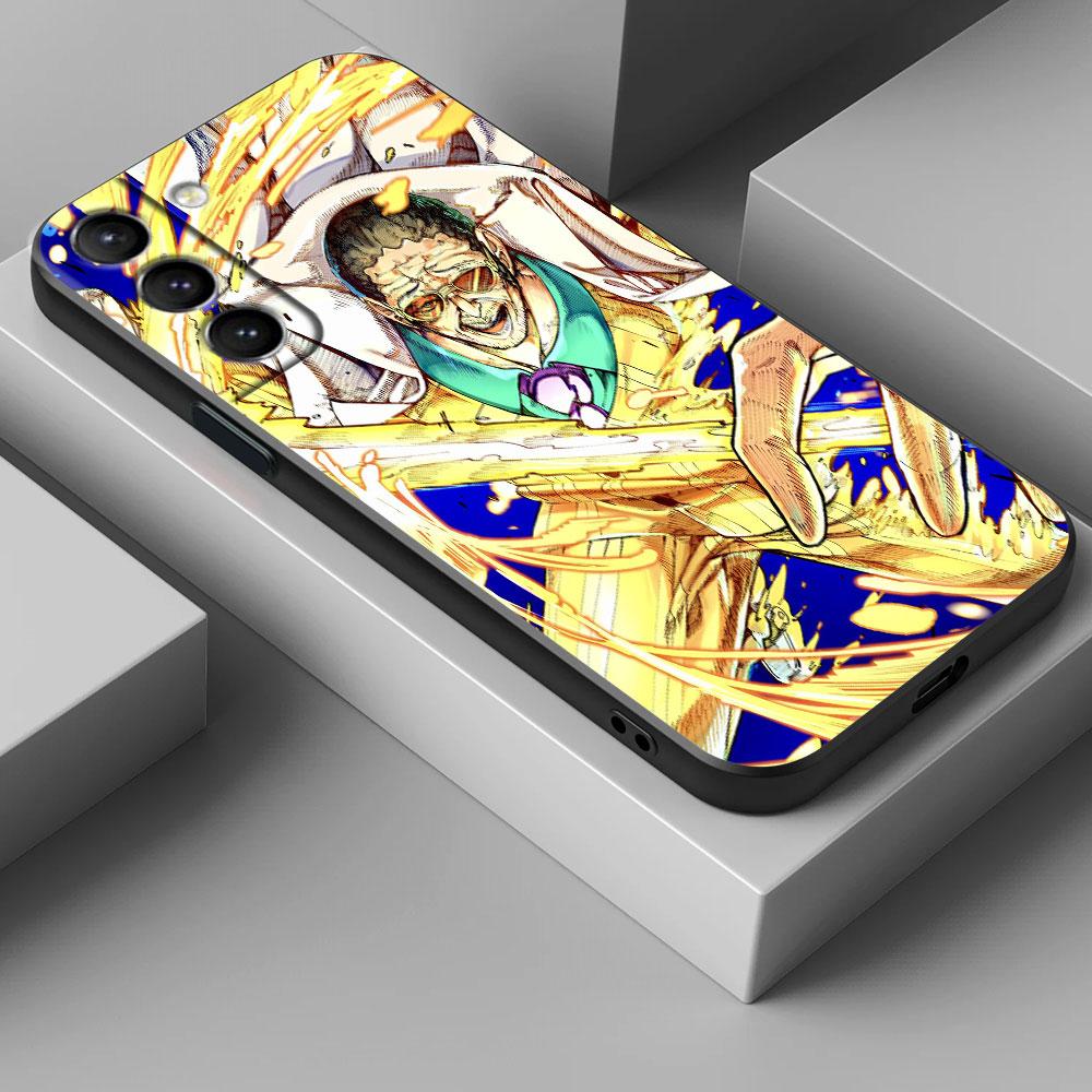 Ones P-Pieces Navy Anime Phone Case For Samsung Galaxy S25 S24 S23 S20 S21 FE S26 S22 Ultra 5G S26 Plus S25FE Soft Silicon Cover