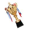 Trophy Cup Gold Gold Achievement Trophies Metal Award Trophy Cups Large Sculpture Trophies for Party Ceremony