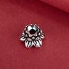 S925 Sterling Silver Lotus Flower Bead Caps for DIY Bracelet Making