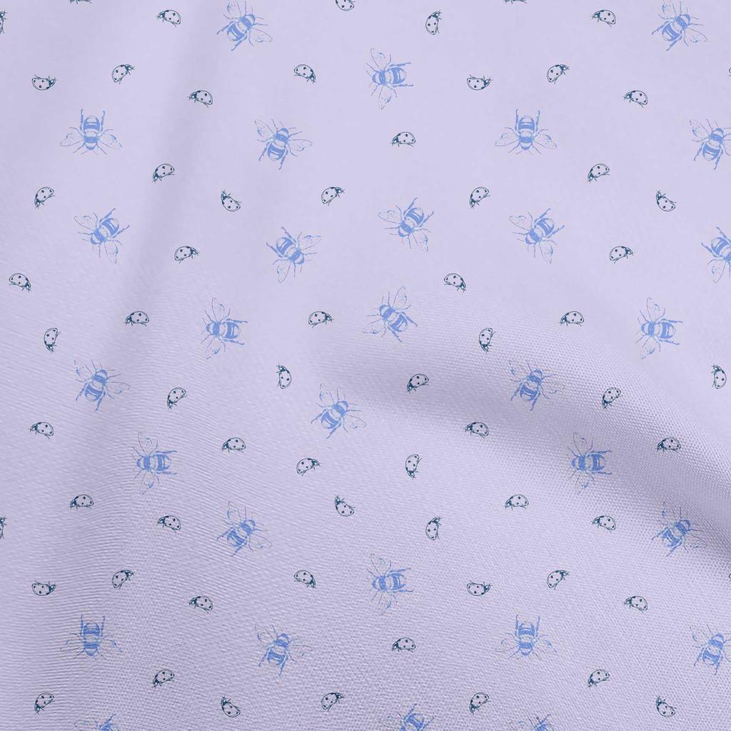 oneOone Tela gris flexible de algodón, material artístico colorido para vestir, tela estampada cortada a medida, 40 pulgadas