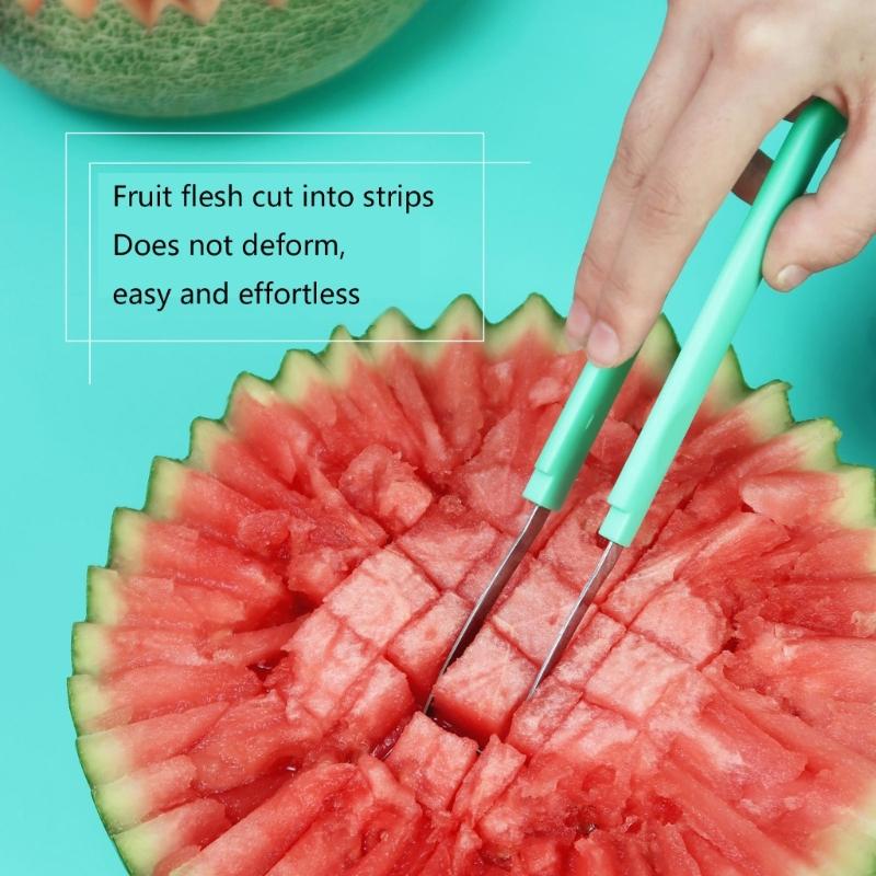 Multipurpose Fruit Sculpting Tool With Ergonomic Grip Stainless Steel Construction Melons Baller Watermelon Cutter