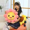 Sunflower Flower Seat Cushion Sofa Plush Tatami Floor Mat Bed Sleeping Throw Pillow Nap Pillow