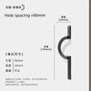 New Chinese Style Round Furniture Handles Kitchen Cabinet and Storage Handles Drawer and Wardrobe Long Cabinet Handle